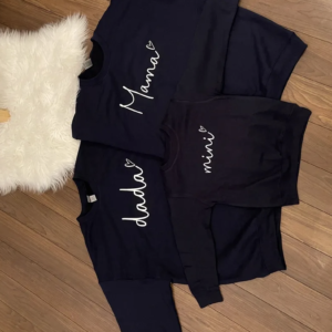 Mama, Dada, Mini Crewneck